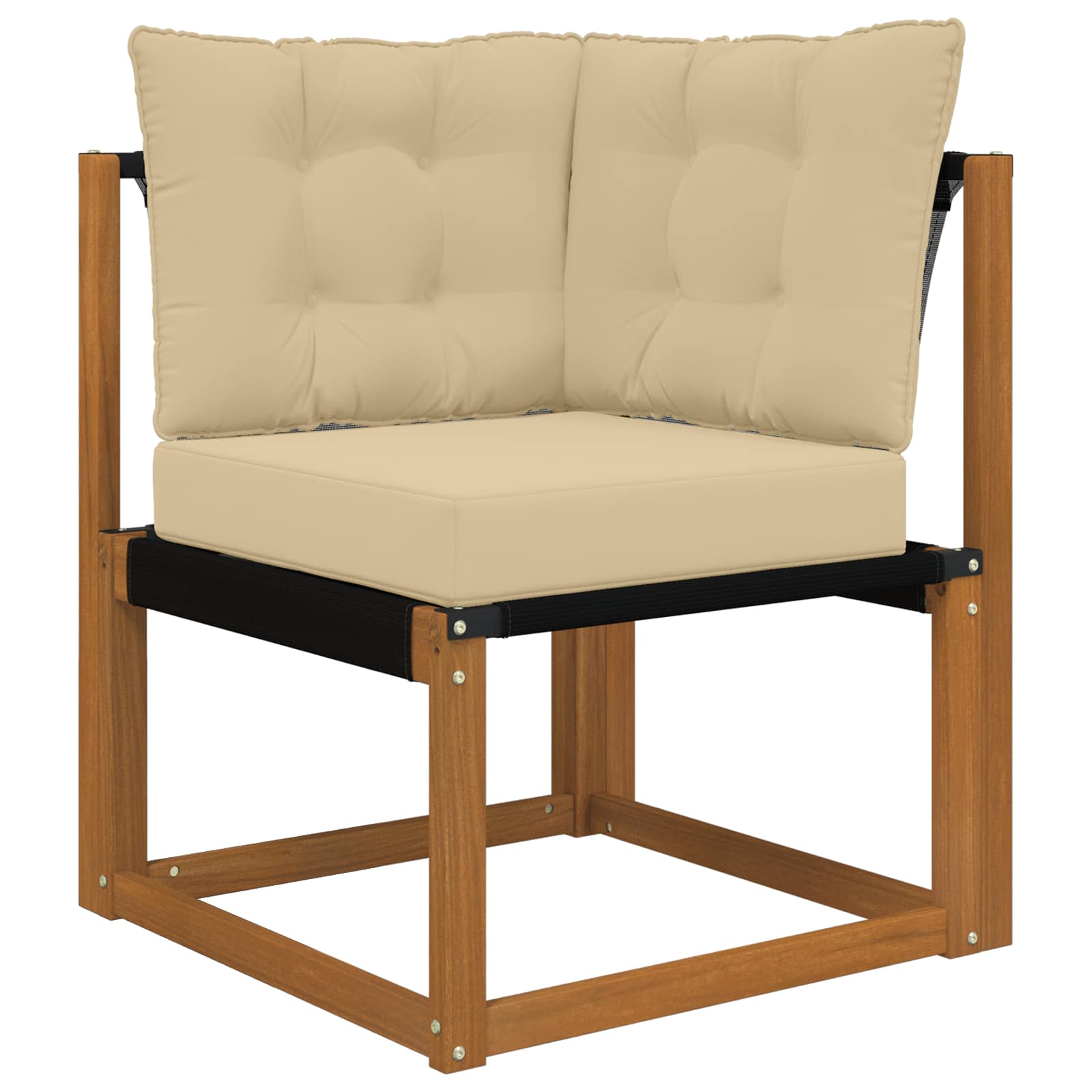 Buiten bankkussen 3 pcs Beige Polyester image 3