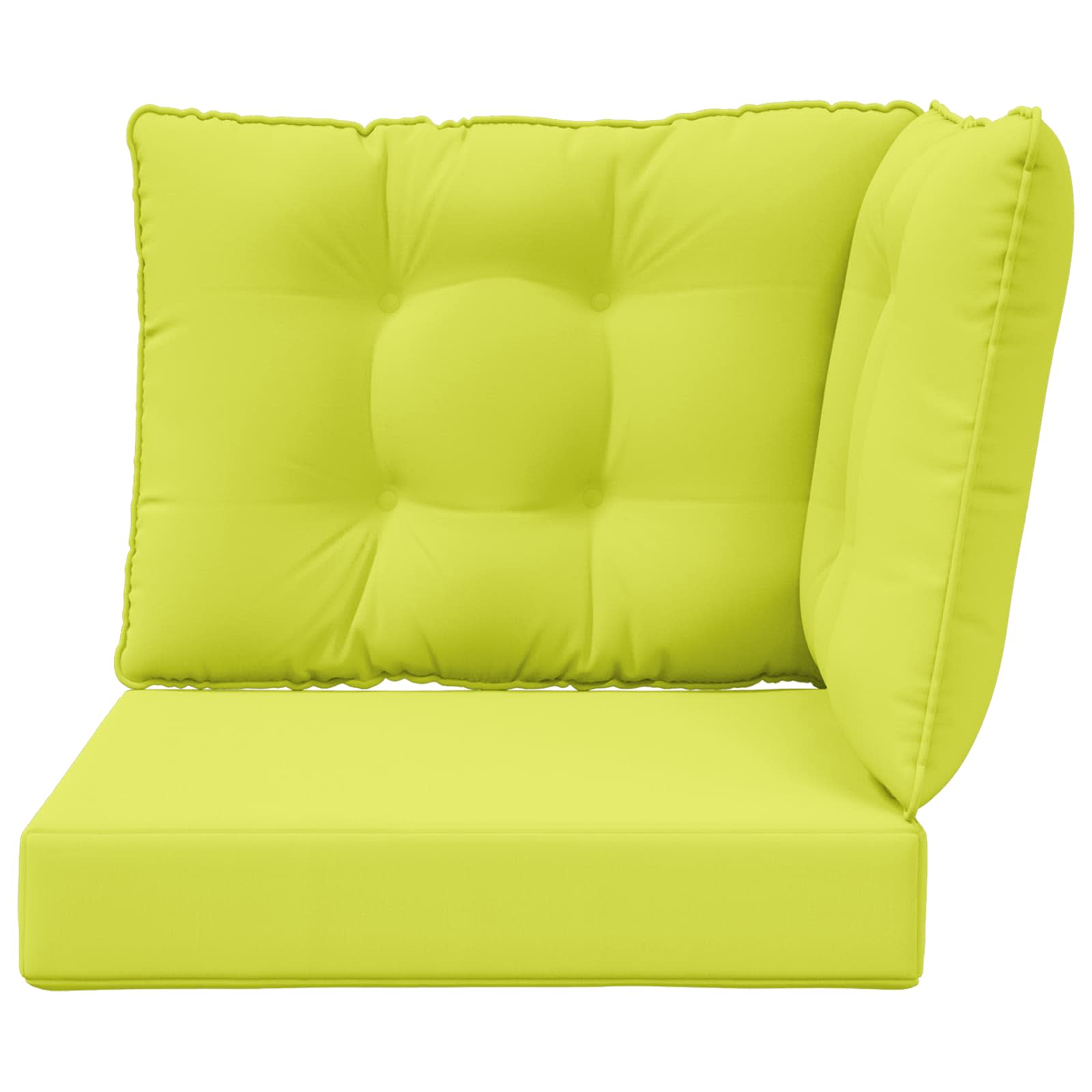 Buiten bankkussen 3 pcs Groen Polyester image 6