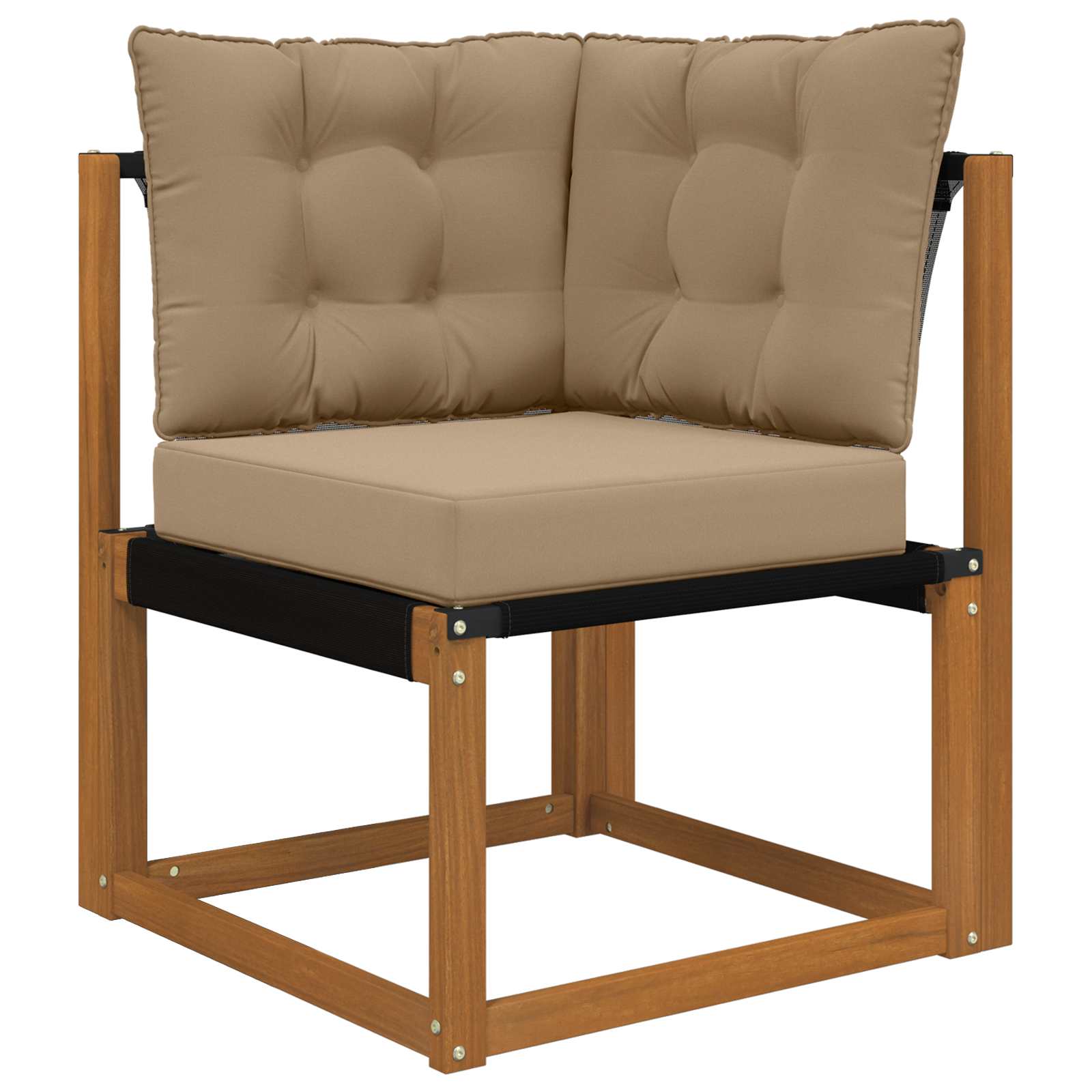 Buiten bankkussen 3 pcs Taupe Polyester image 3