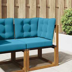 Zunanja blazina za kavč 3 pcs Kraljevo modra Poliester