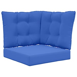 vidaXL V&auml;lim&ouml;&ouml;blitugi patja Pol&uuml;ester Kuninglik sinine 50,5 x 50,5 cm