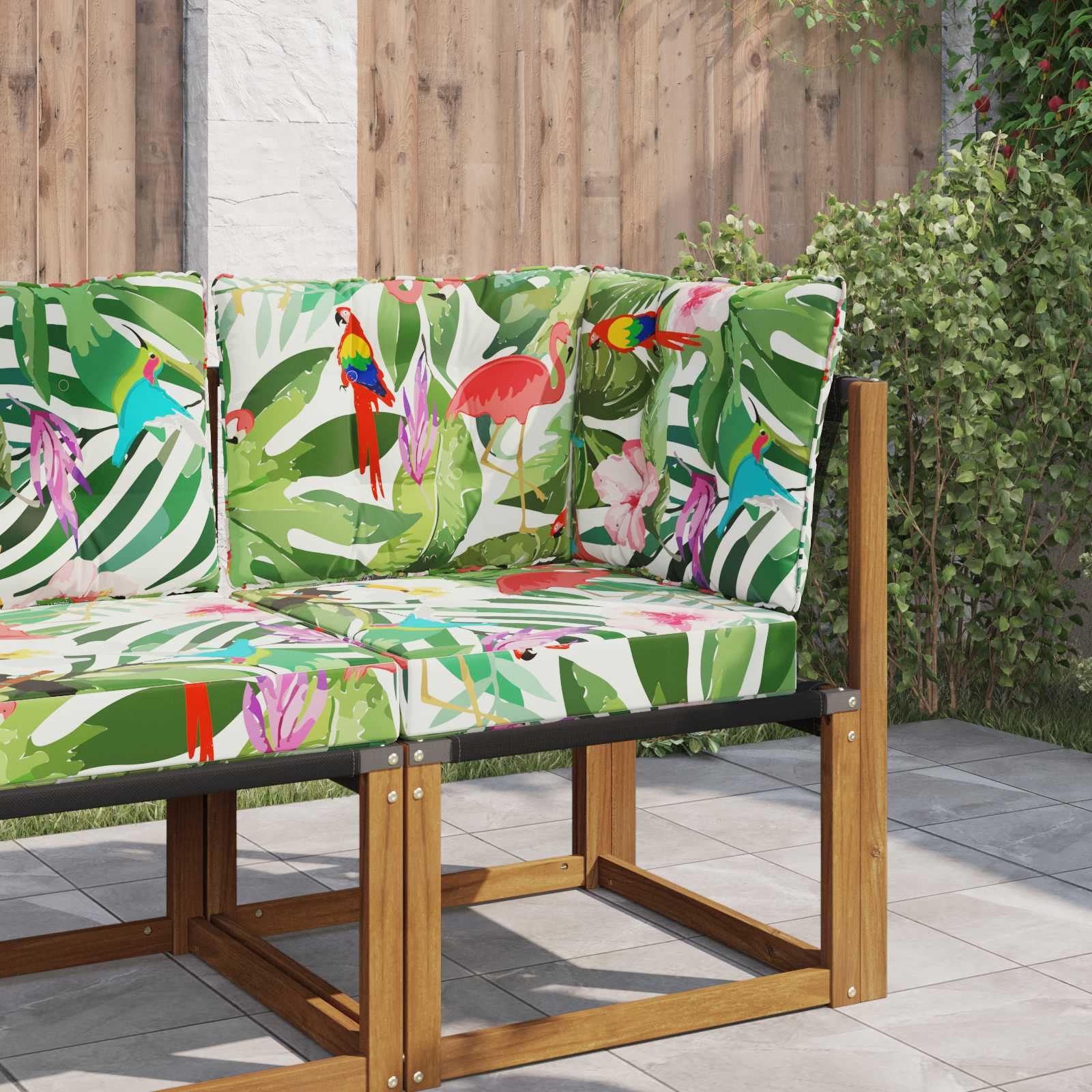 Buiten bankkussen 3 pcs kleurrijk Polyester image 1