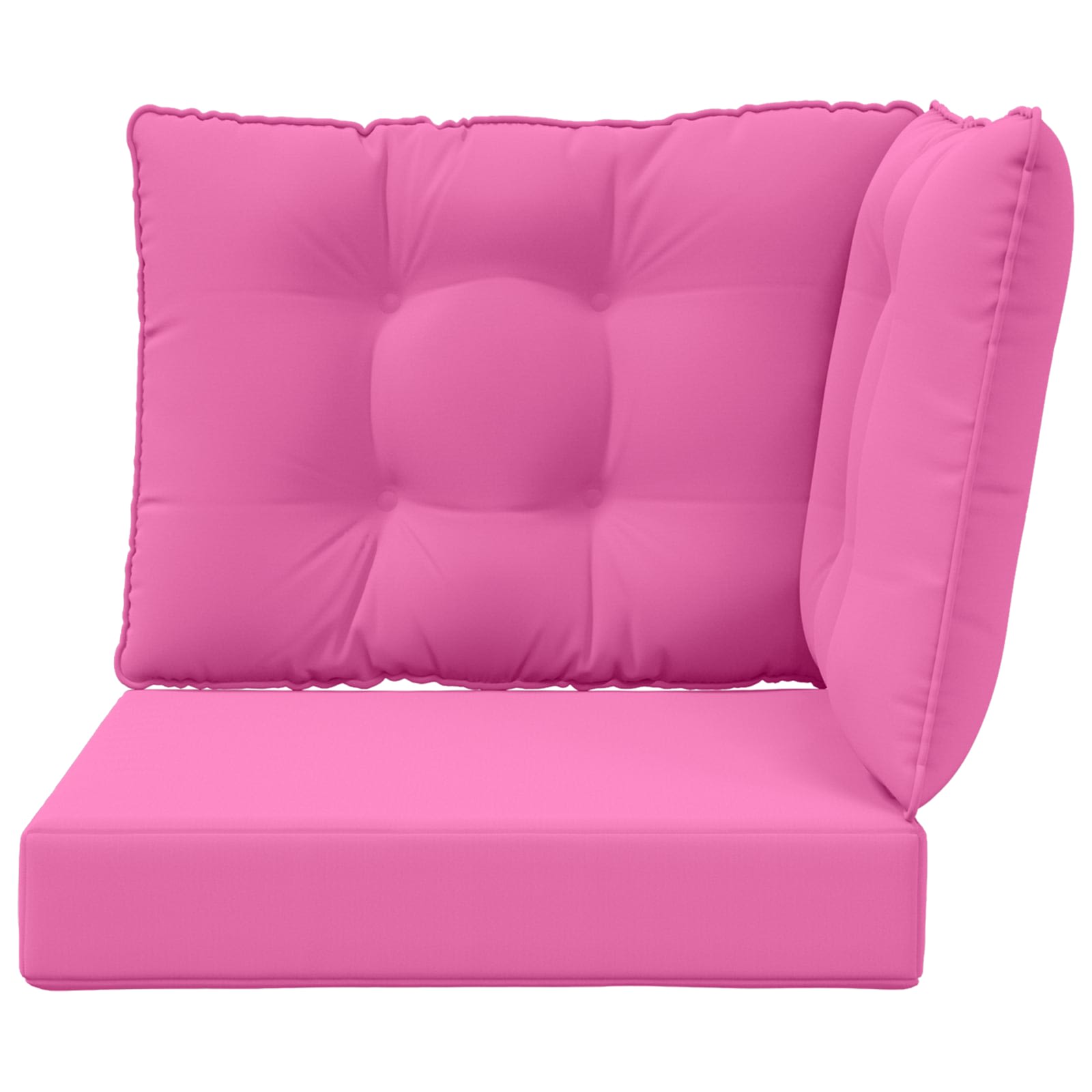 Buiten bankkussen 3 pcs Roze Polyester image 6