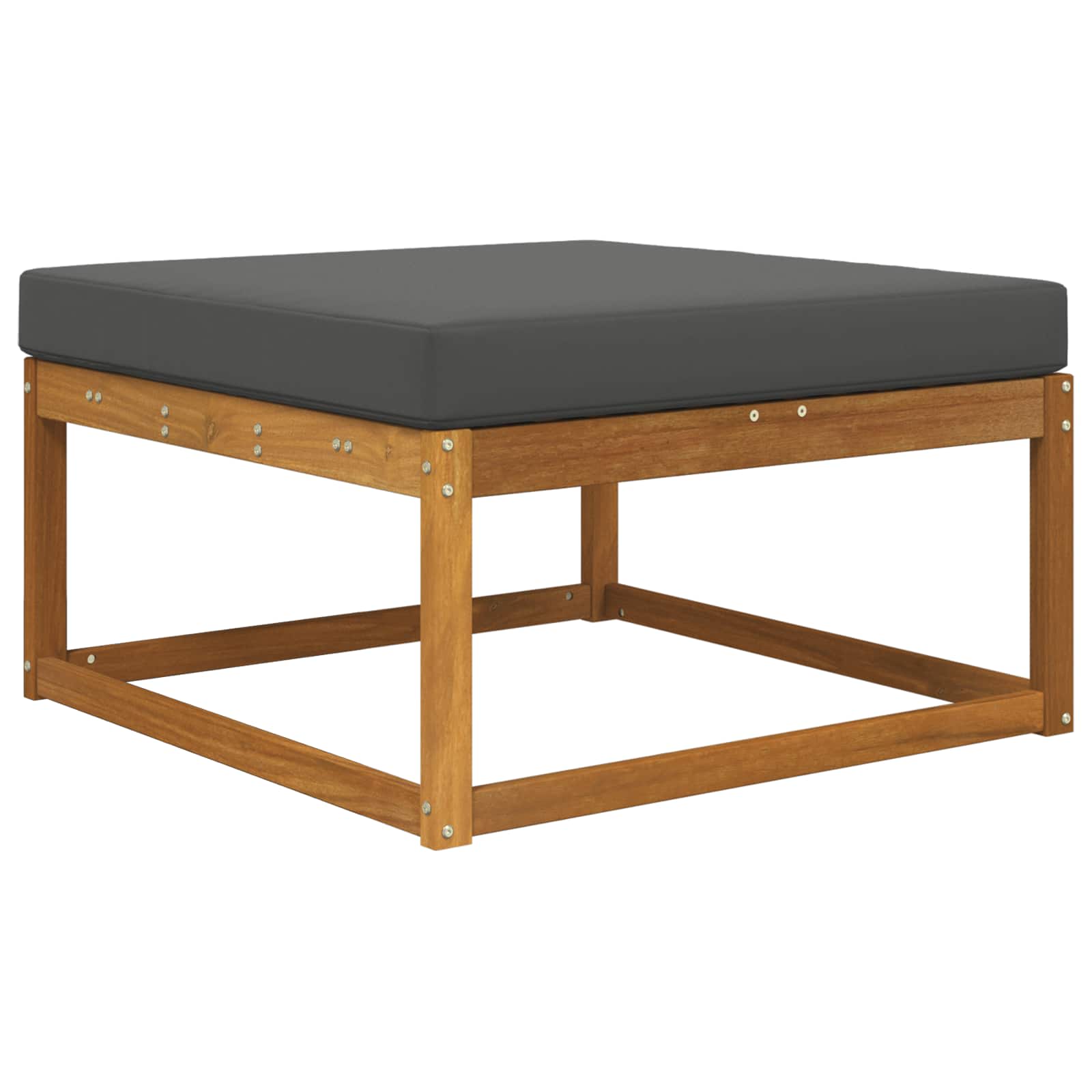 Buiten bankkussen Antraciet 80 x 80 x 8 cm Polyester image 3