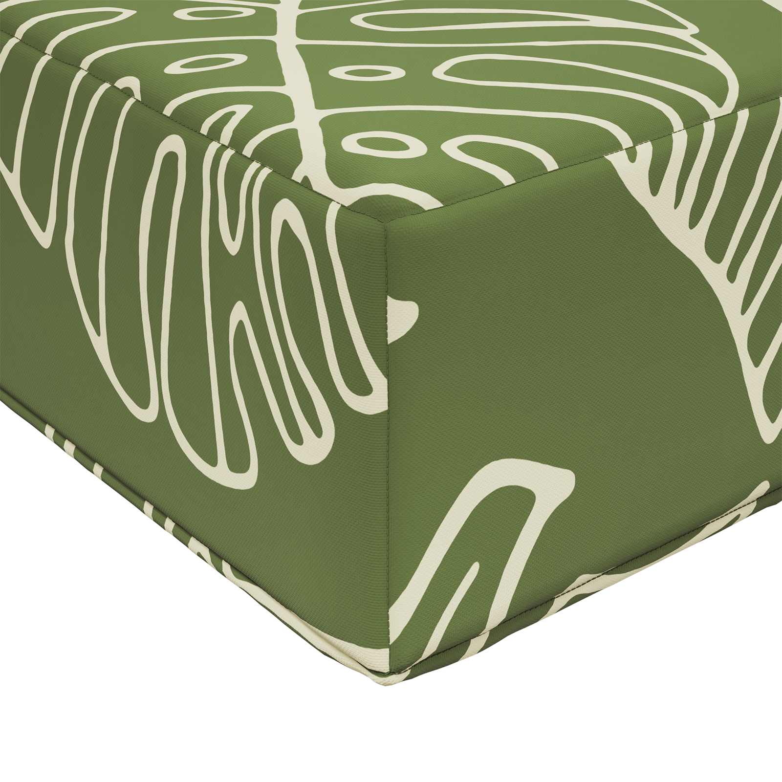 Buiten bankkussen Bladontwerp 80 x 80 x 8 cm Polyester image 6