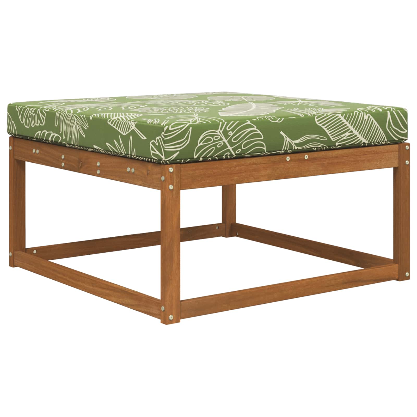 Buiten bankkussen Bladontwerp 80 x 80 x 8 cm Polyester image 3