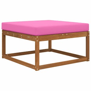 Venkovní polštář na pohovku Růžová 80 x 80 x 8 cm Polyester - obrázek 3
