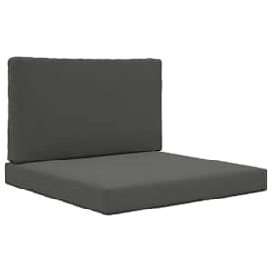 Venkovní polštář na pohovku 2 pcs Antracit Polyester - obrázek 2