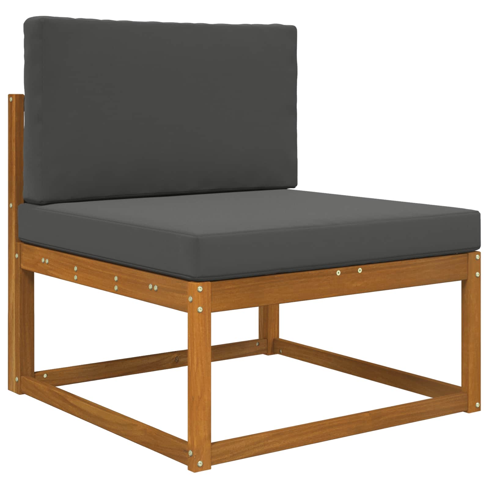 Buiten bankkussen 2 pcs Antraciet Polyester image 3