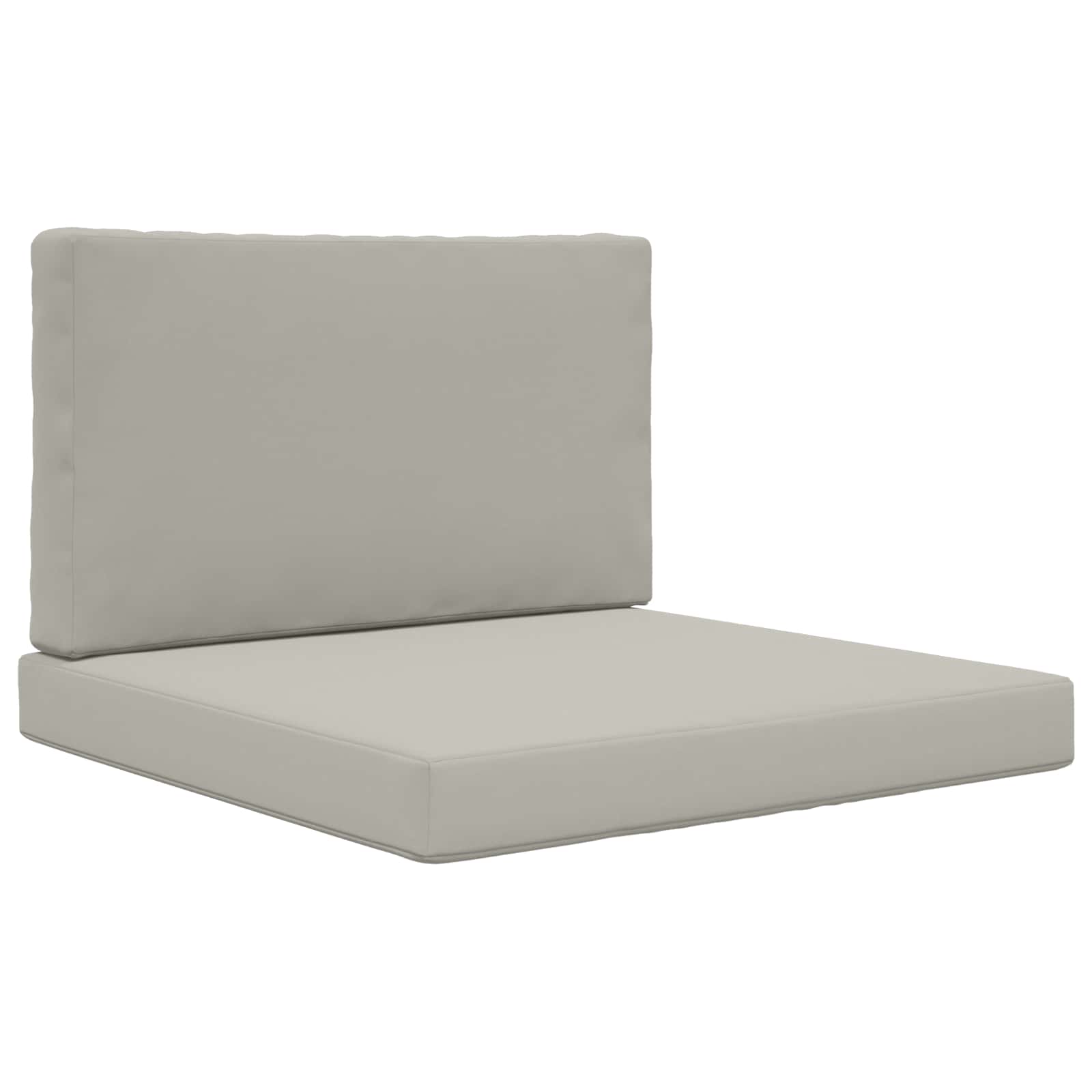 Buiten bankkussen 2 pcs Grijs Polyester image 2