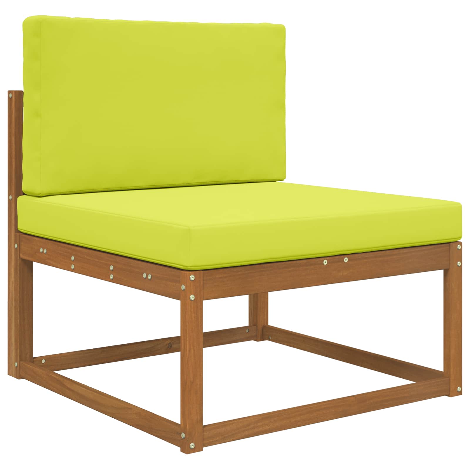 Buiten bankkussen 2 pcs Groen Polyester image 3