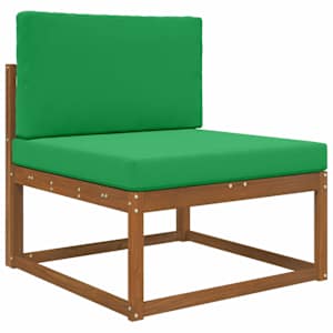 Venkovní polštář na pohovku 2 pcs Zelená Polyester - obrázek 3