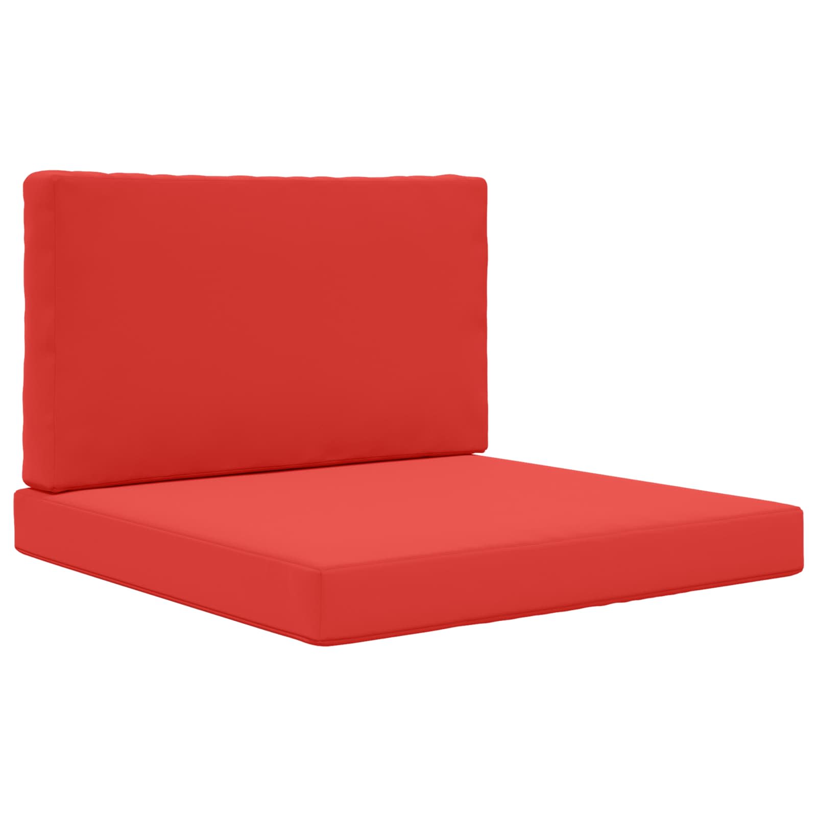 Buiten bankkussen 2 pcs Rood Polyester image 2
