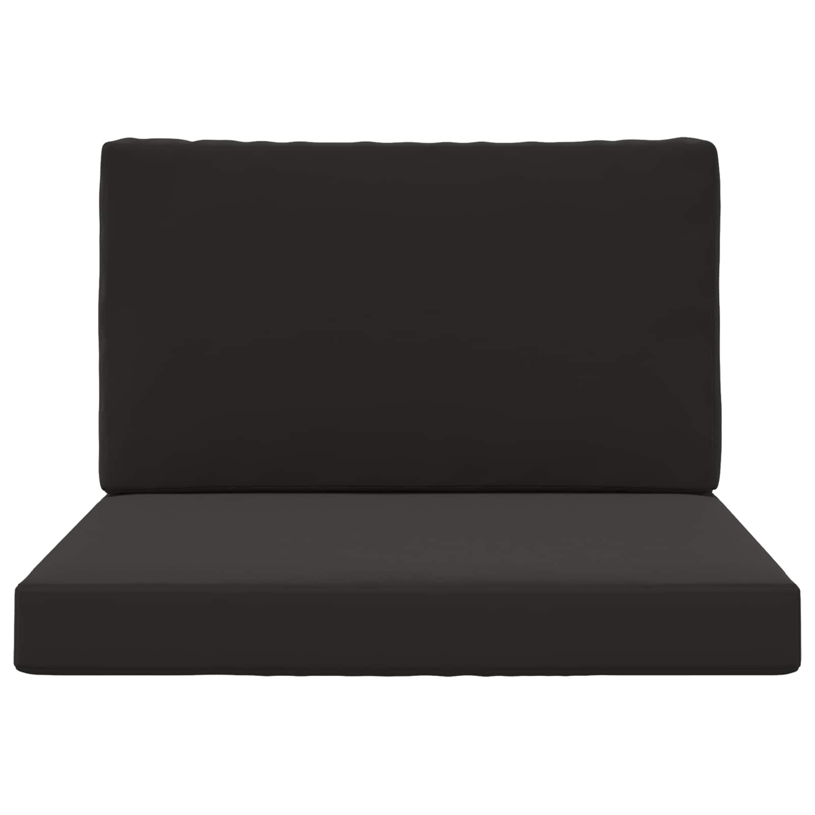 Buiten bankkussen 2 pcs Zwart Polyester image 6