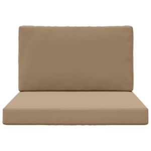 Venkovní polštář na pohovku 2 pcs Taupe Polyester - obrázek 6