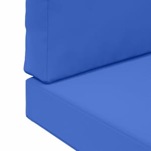 Venkovní polštář na pohovku 2 pcs Královská modrá Polyester - obrázek 9