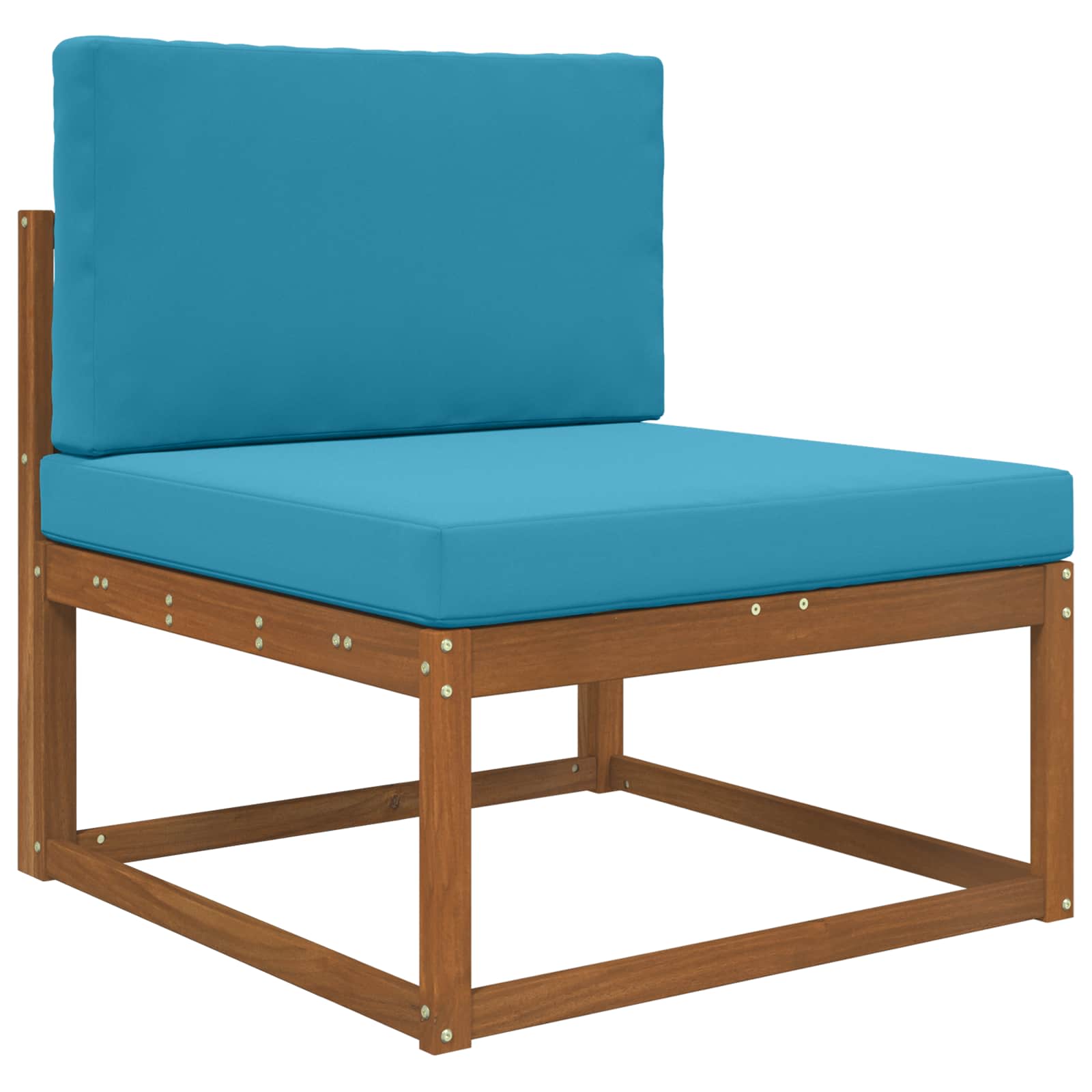 Buiten bankkussen 2 pcs Koninklijk Blauw Polyester image 3