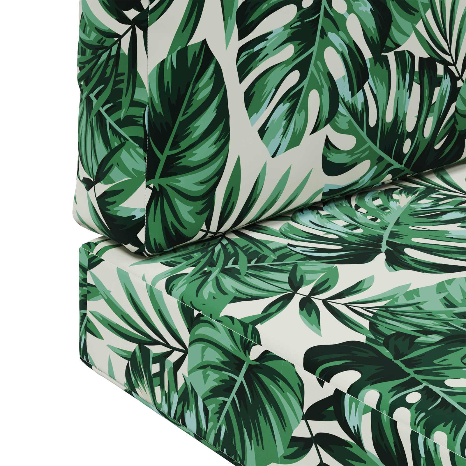 Buiten bankkussen 2 pcs Bladpatroon Polyester image 9