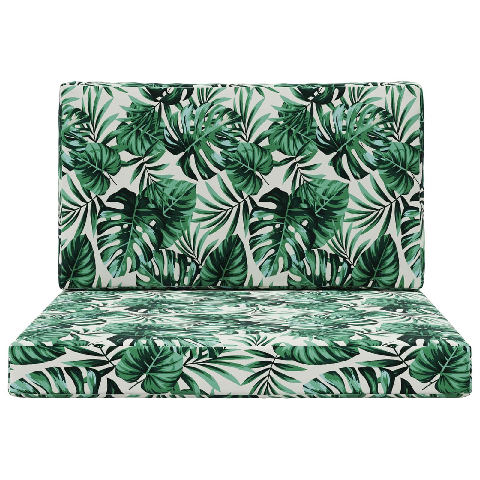 Buiten bankkussen 2 pcs Bladpatroon Polyester image 6