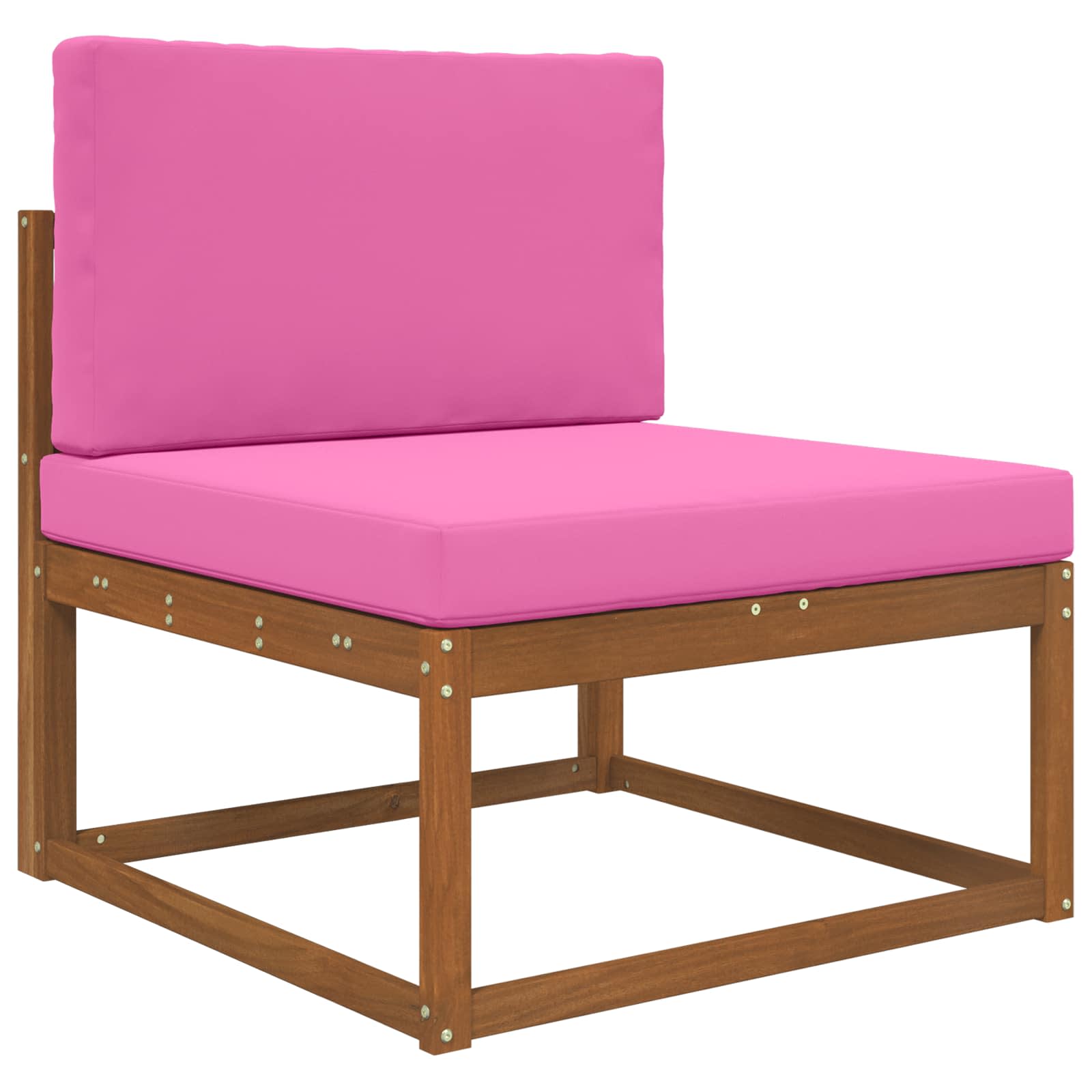 Buiten bankkussen 2 pcs Roze Polyester image 3