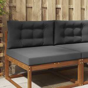 Zunanja blazina za kavč 2 pcs Antracit Poliester