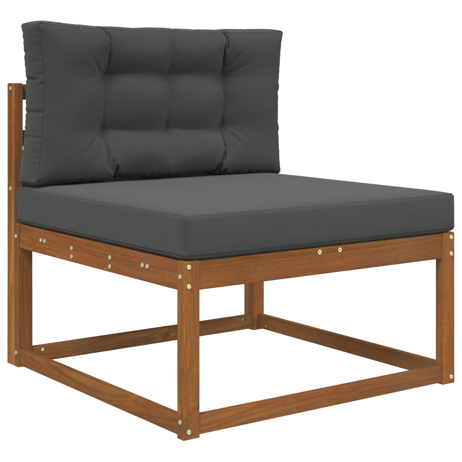 Buiten bankkussen 2 pcs Antraciet Polyester image 3