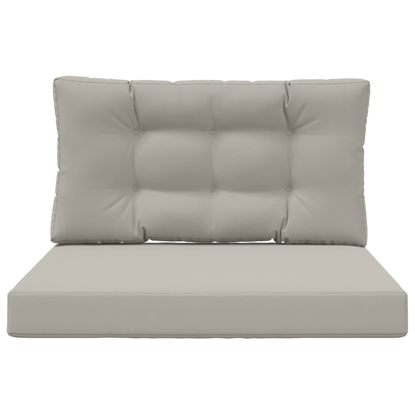 Buiten bankkussen 2 pcs Grijs Polyester image 6