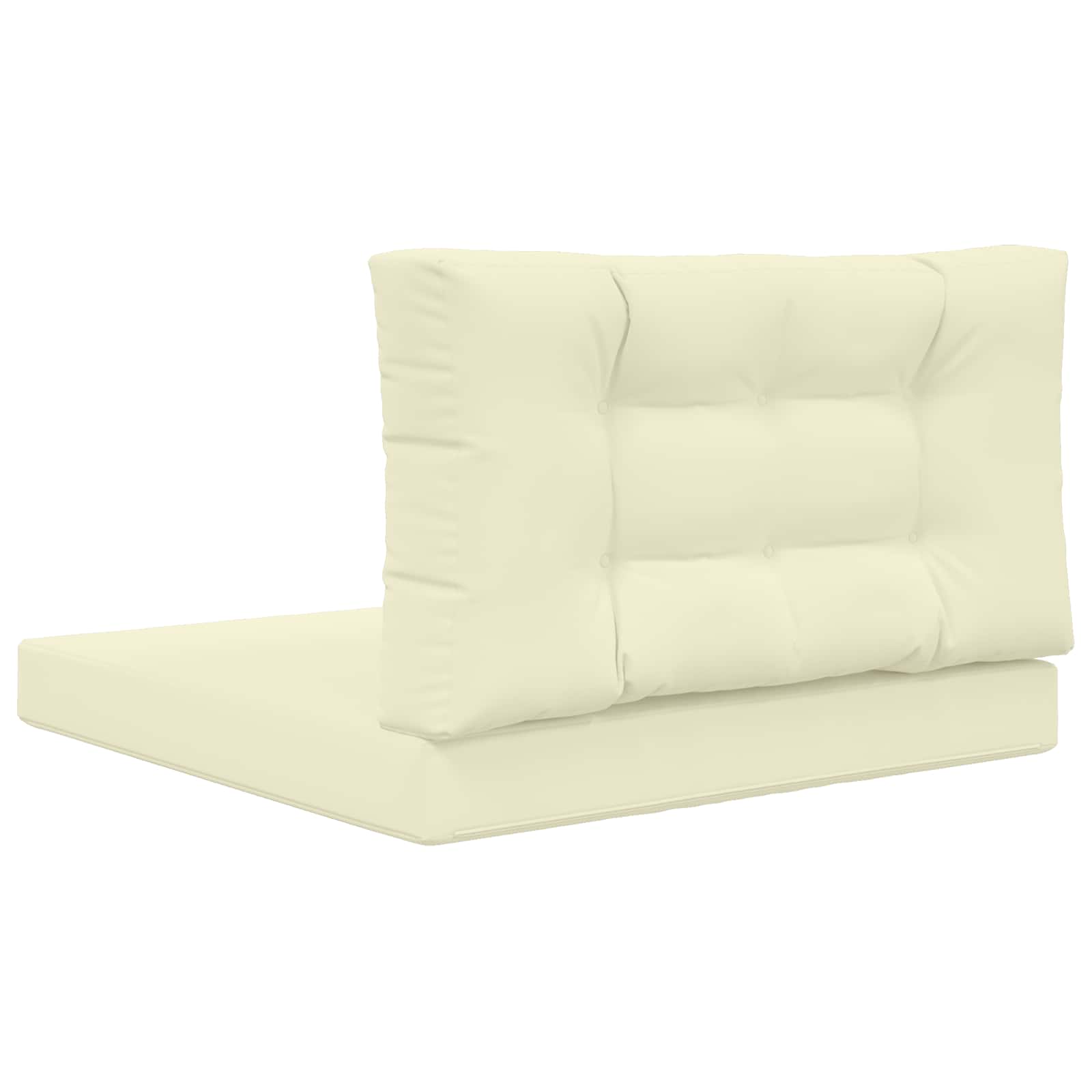 Buiten bankkussen 2 pcs Crème Polyester image 7