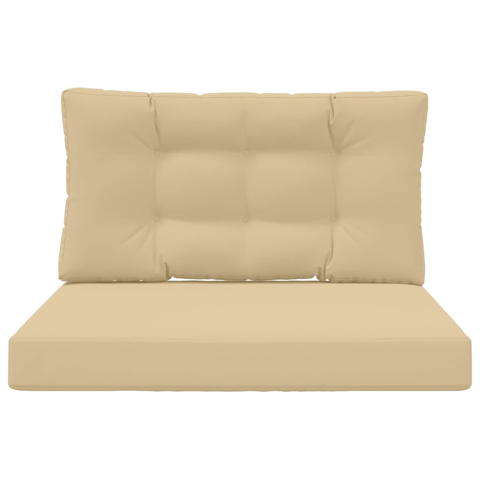 Buiten bankkussen 2 pcs Beige Polyester image 6