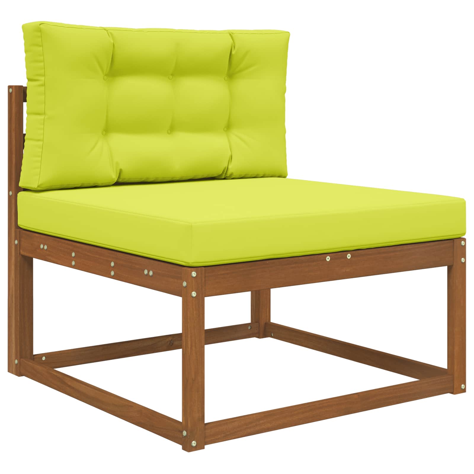 Buiten bankkussen 2 pcs Groen Polyester image 3