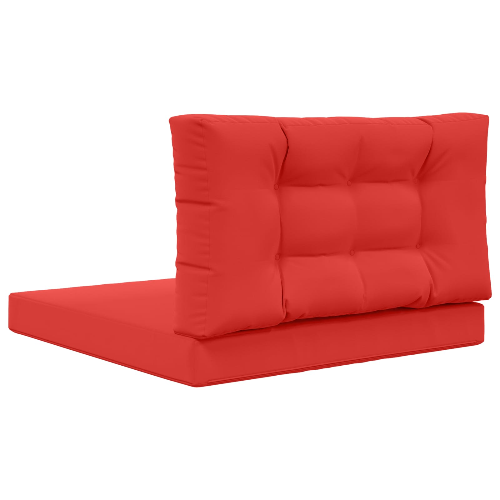 Buiten bankkussen 2 pcs Rood Polyester image 7