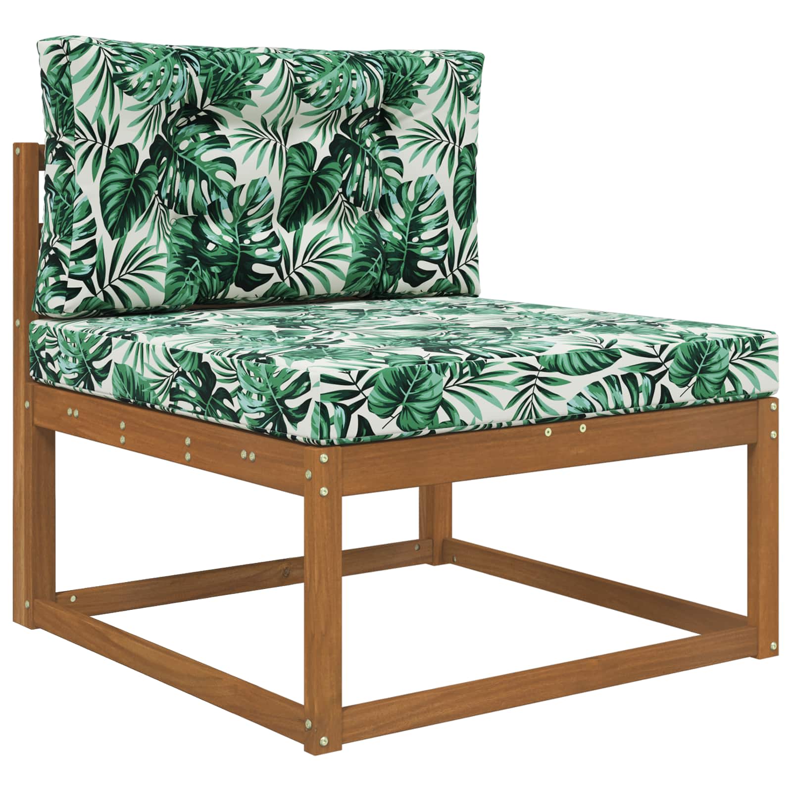 Buiten bankkussen 2 pcs Bladpatroon Polyester image 3