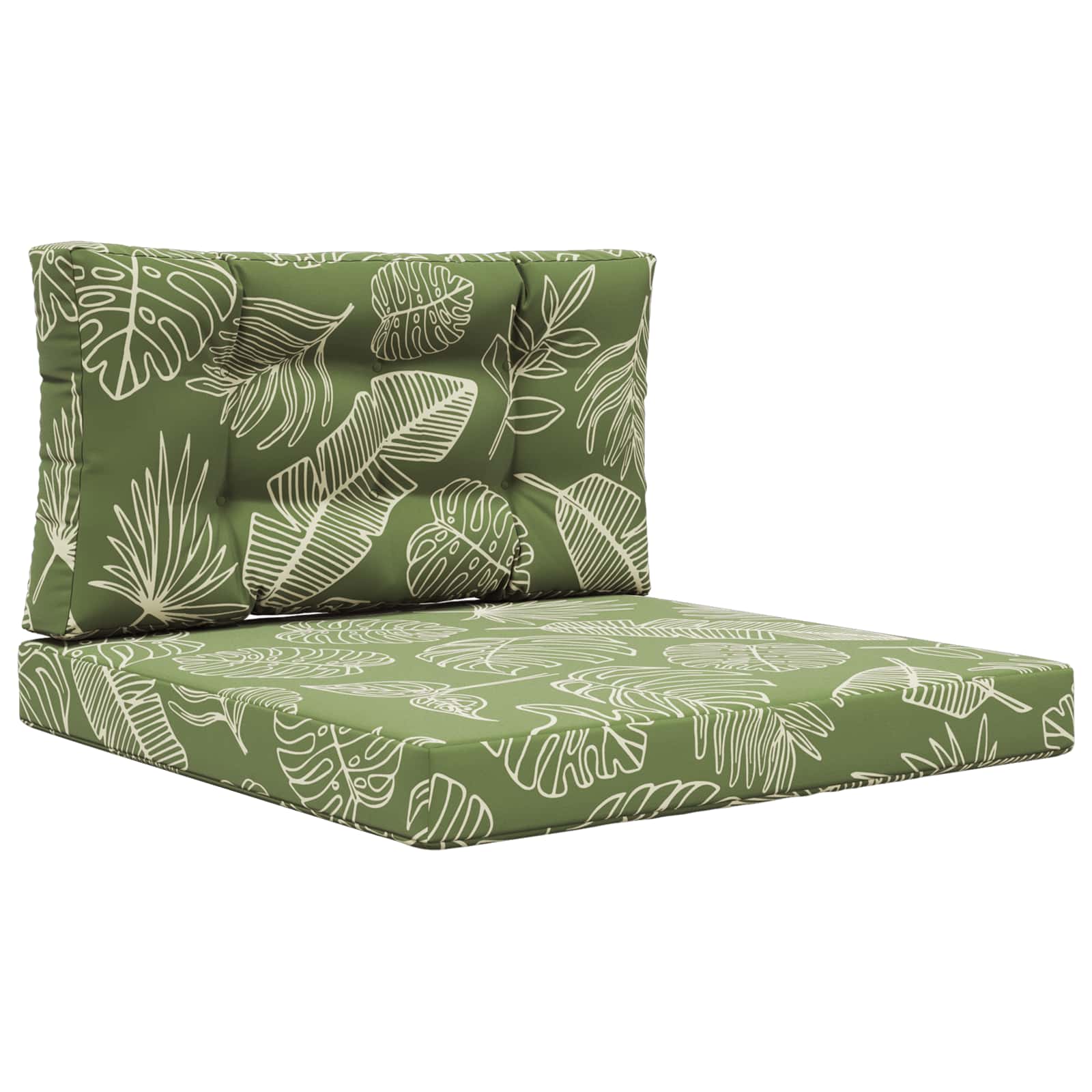 Buiten bankkussen 2 pcs Bladontwerp Polyester image 2