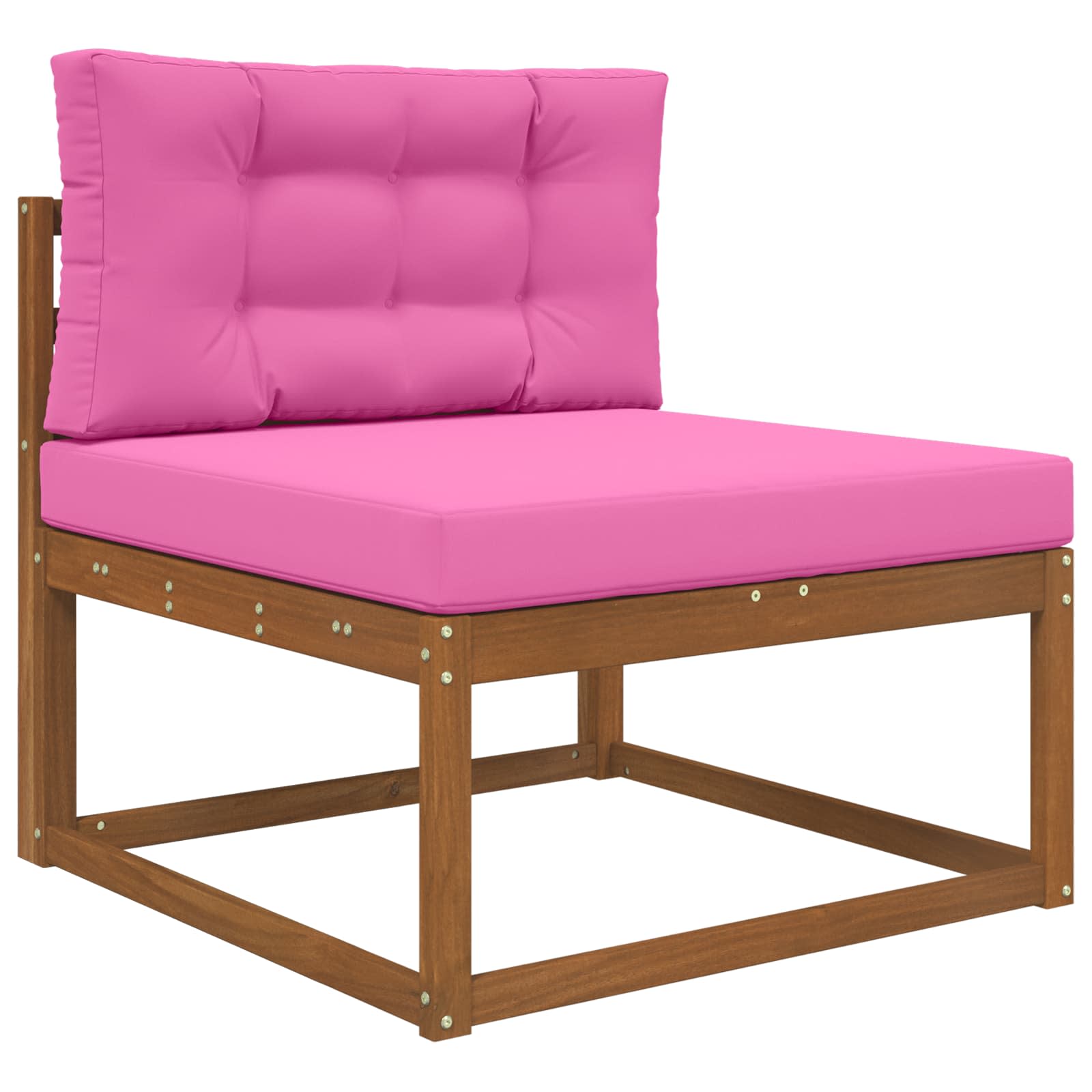 Buiten bankkussen 2 pcs Roze Polyester image 3