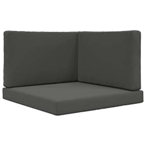 vidaXL V&auml;lim&ouml;&ouml;blitugi patja Pol&uuml;ester Antratsiit 80 x 80 cm