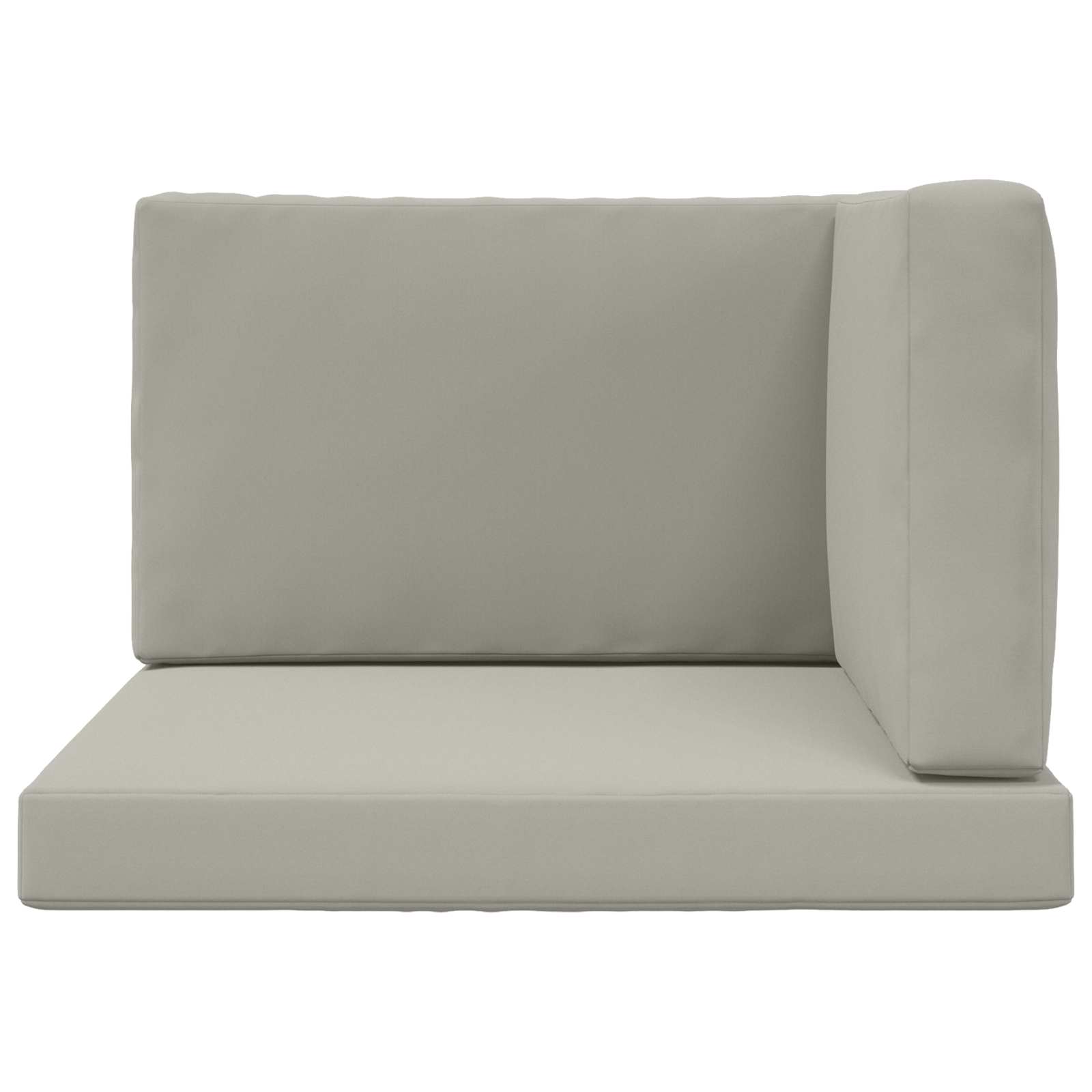 Buiten bankkussen 3 pcs Grijs Polyester image 6