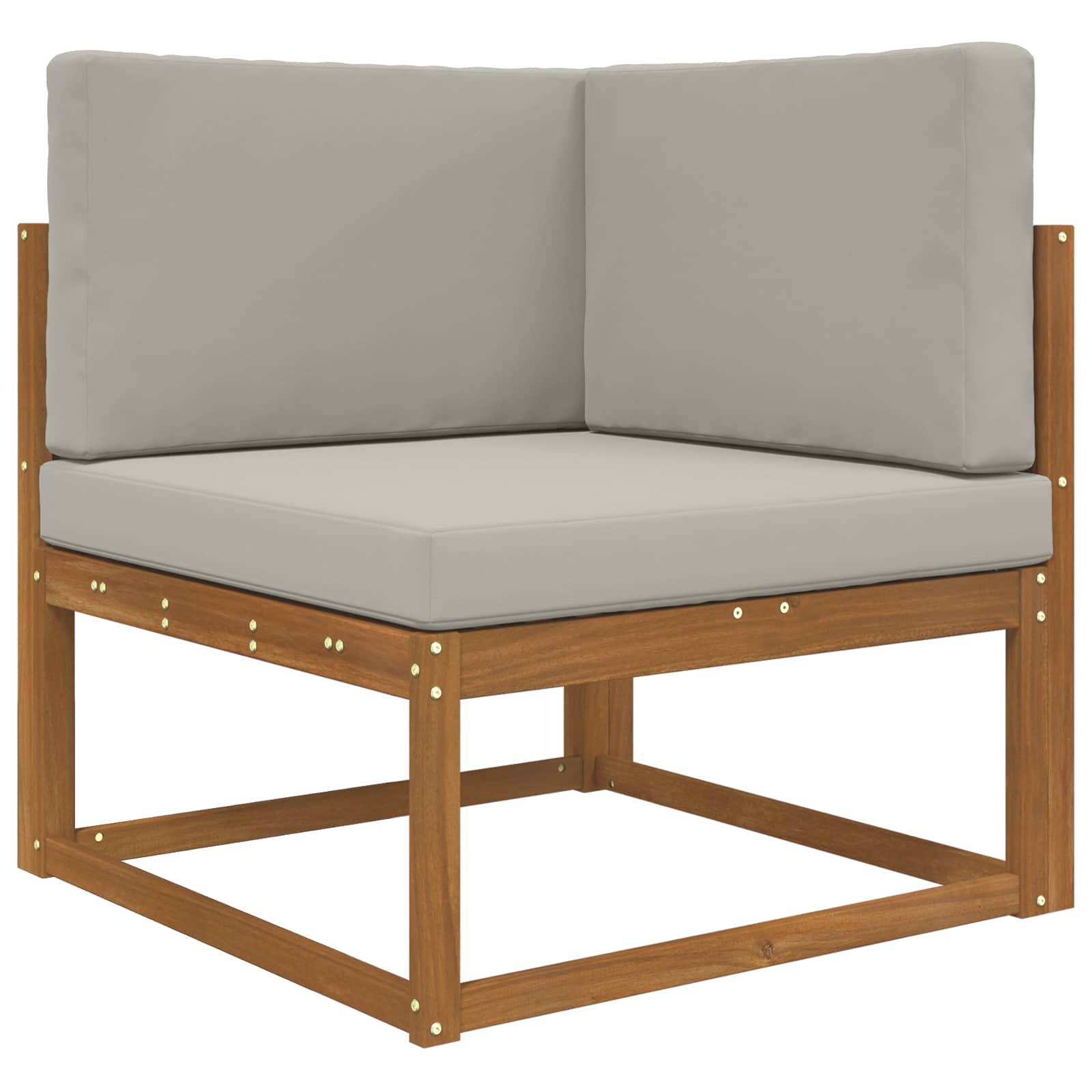 Buiten bankkussen 3 pcs Grijs Polyester image 3