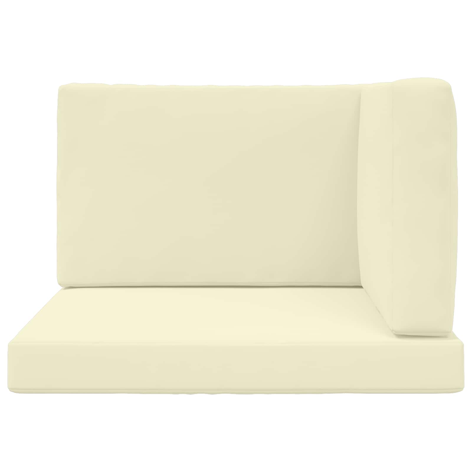 Buiten bankkussen 3 pcs Crème Polyester image 6