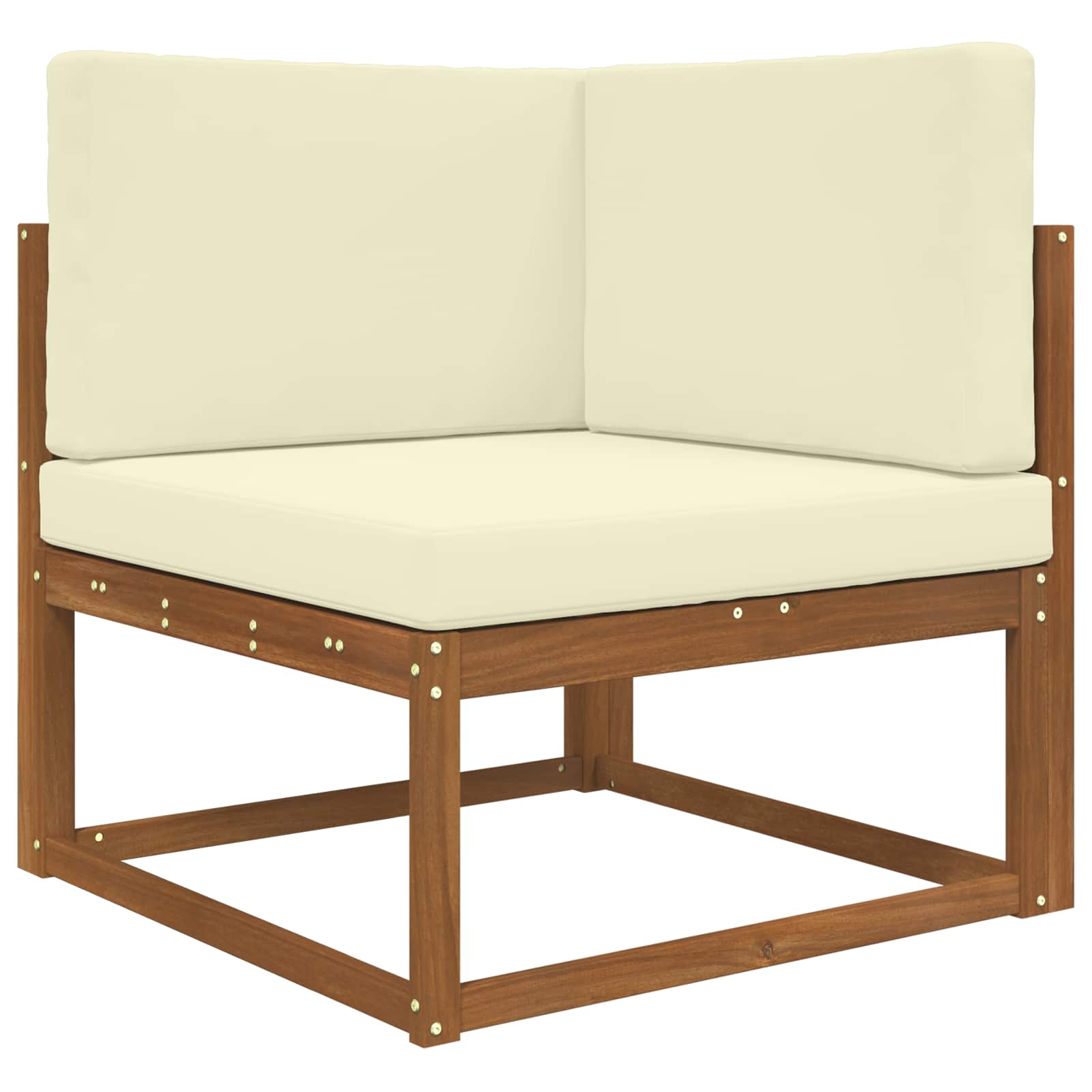 Buiten bankkussen 3 pcs Crème Polyester image 3