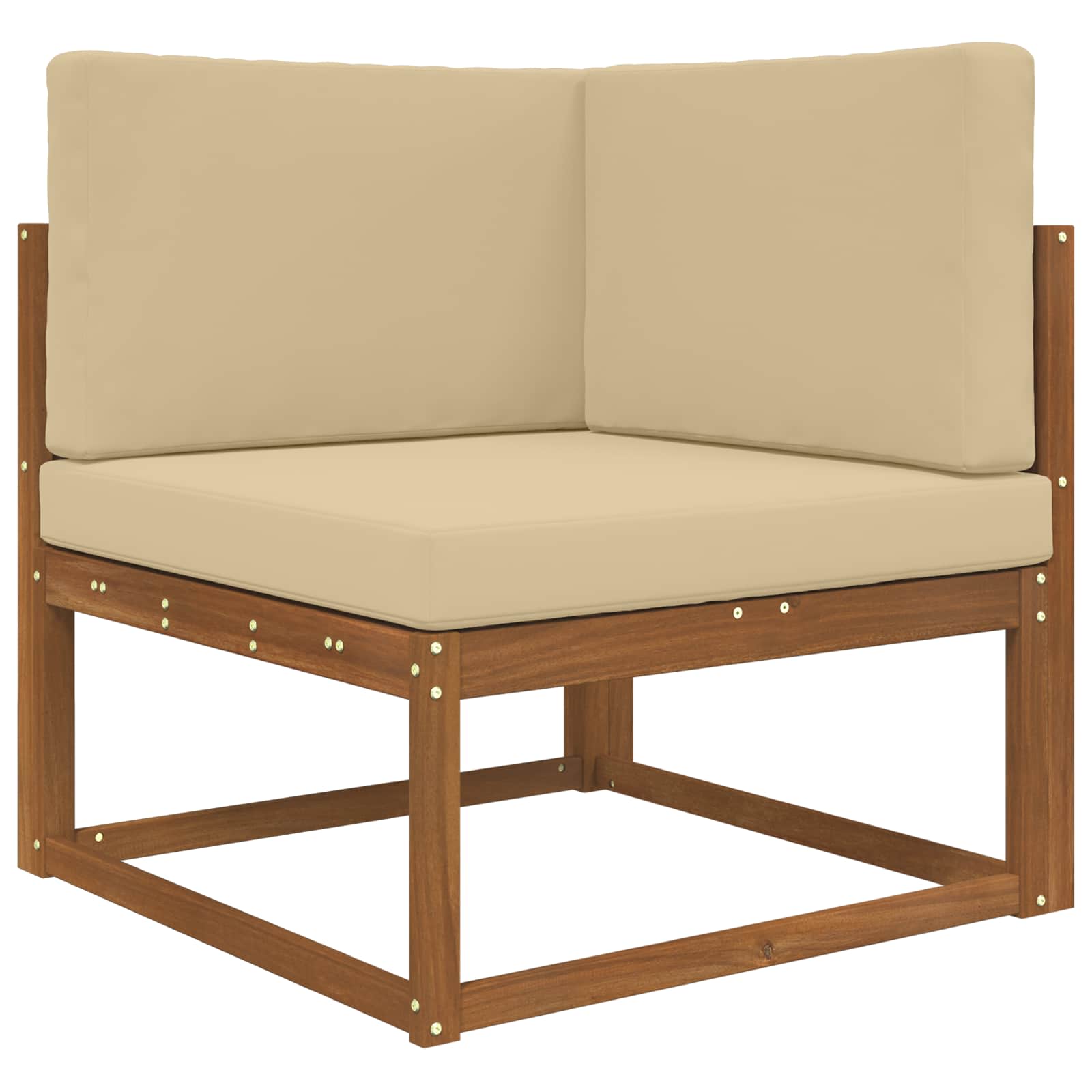 Buiten bankkussen 3 pcs Beige Polyester image 3