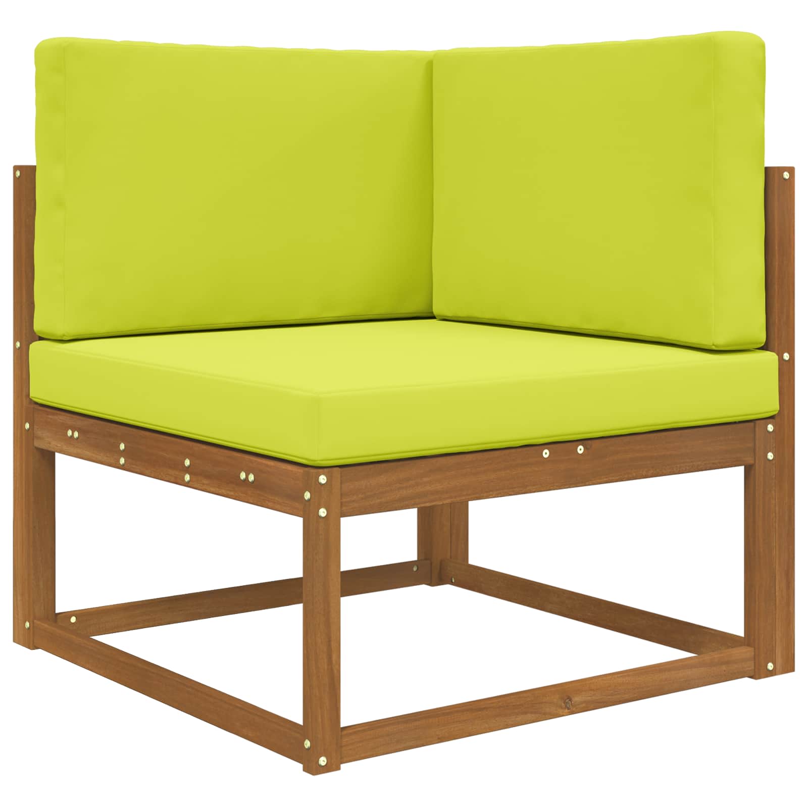 Buiten bankkussen 3 pcs Groen Polyester image 3