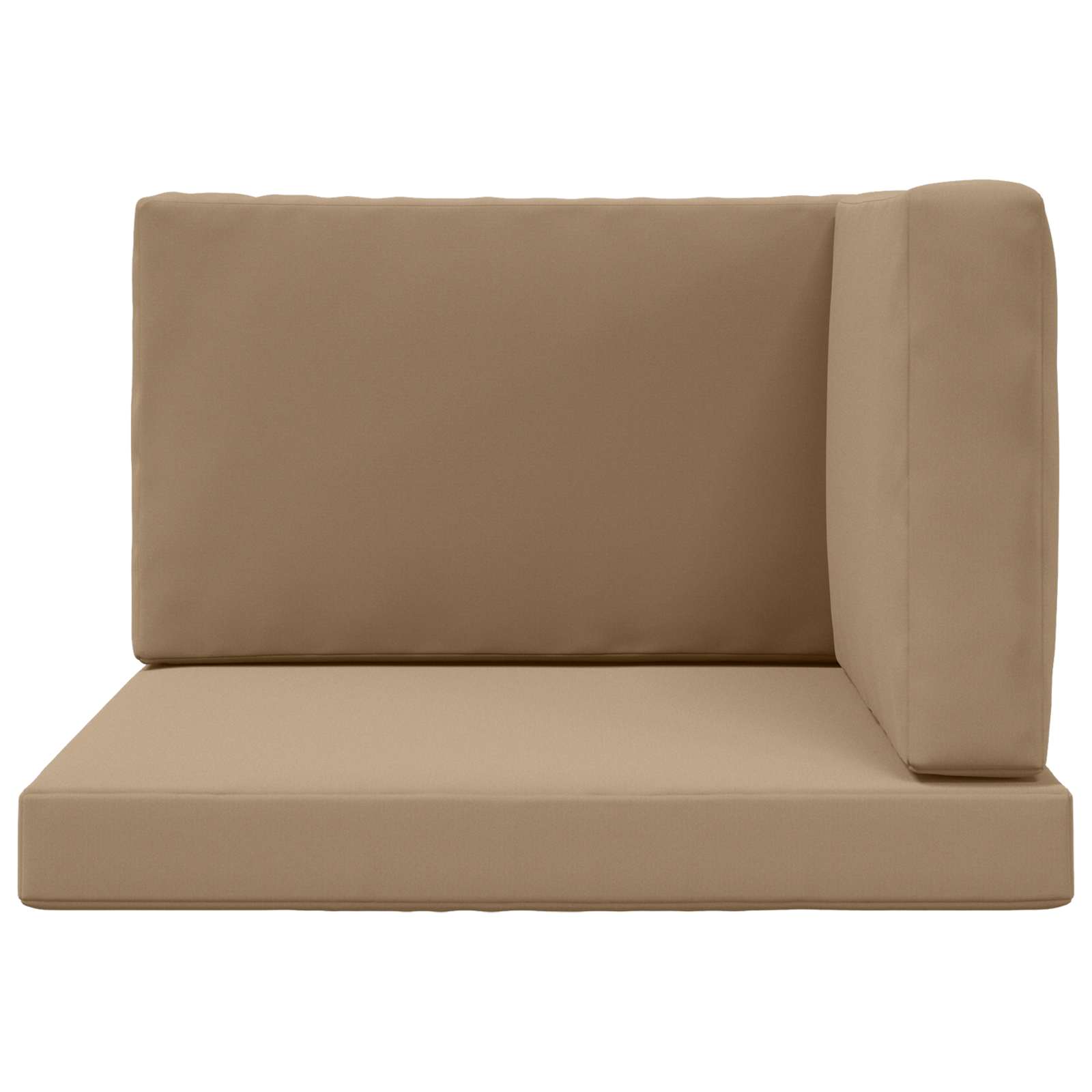 Buiten bankkussen 3 pcs Taupe Polyester image 6