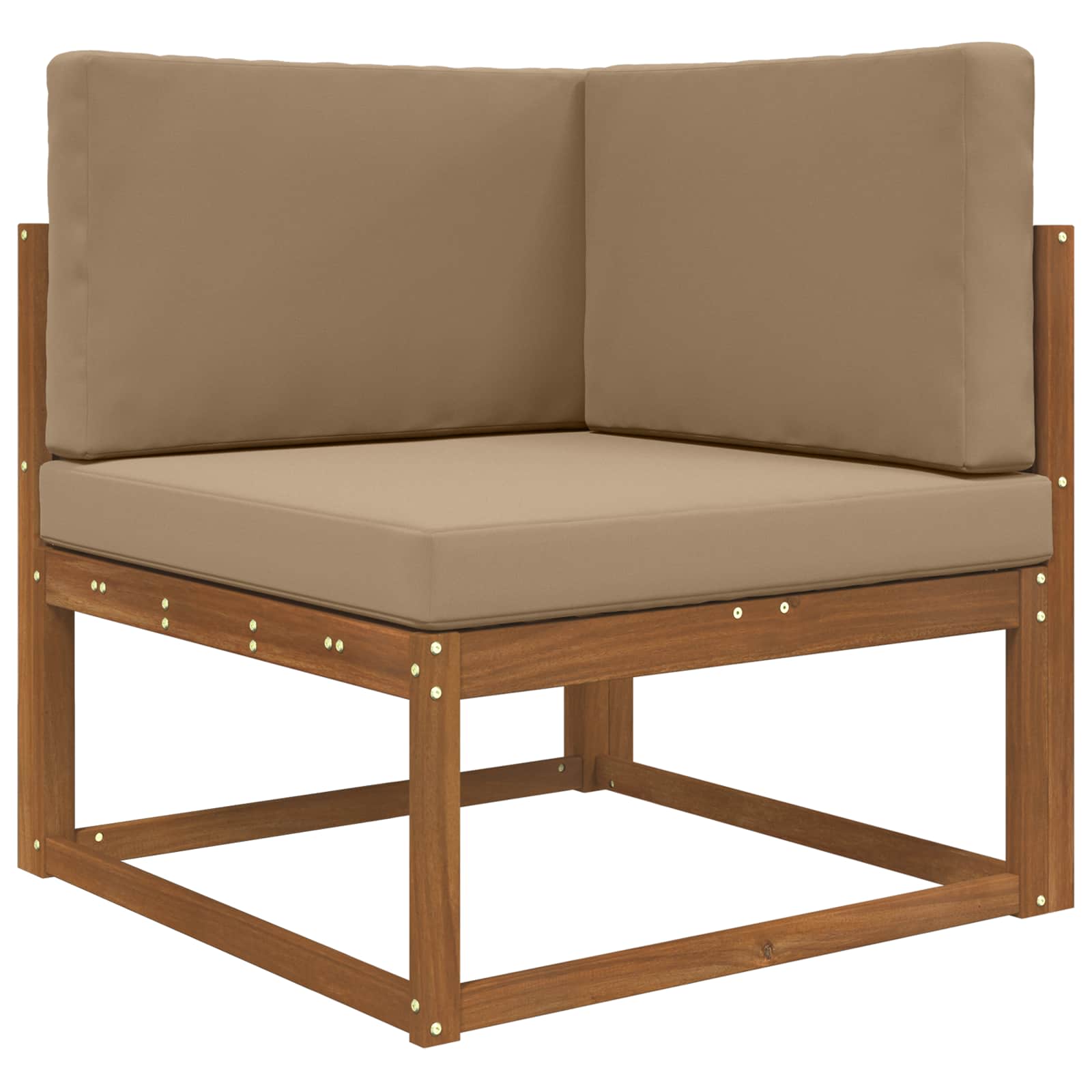 Buiten bankkussen 3 pcs Taupe Polyester image 3