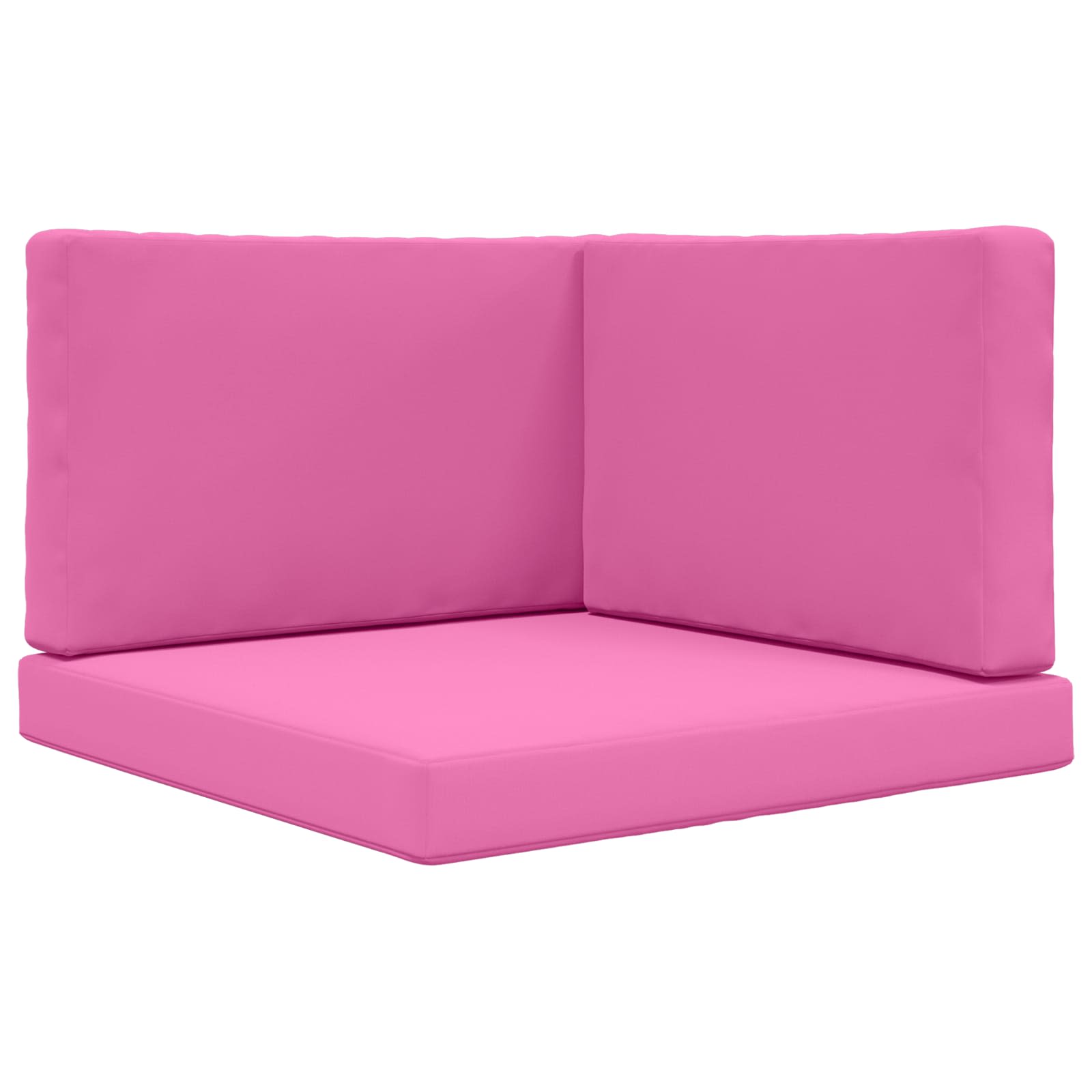 Buiten bankkussen 3 pcs Roze Polyester image 2