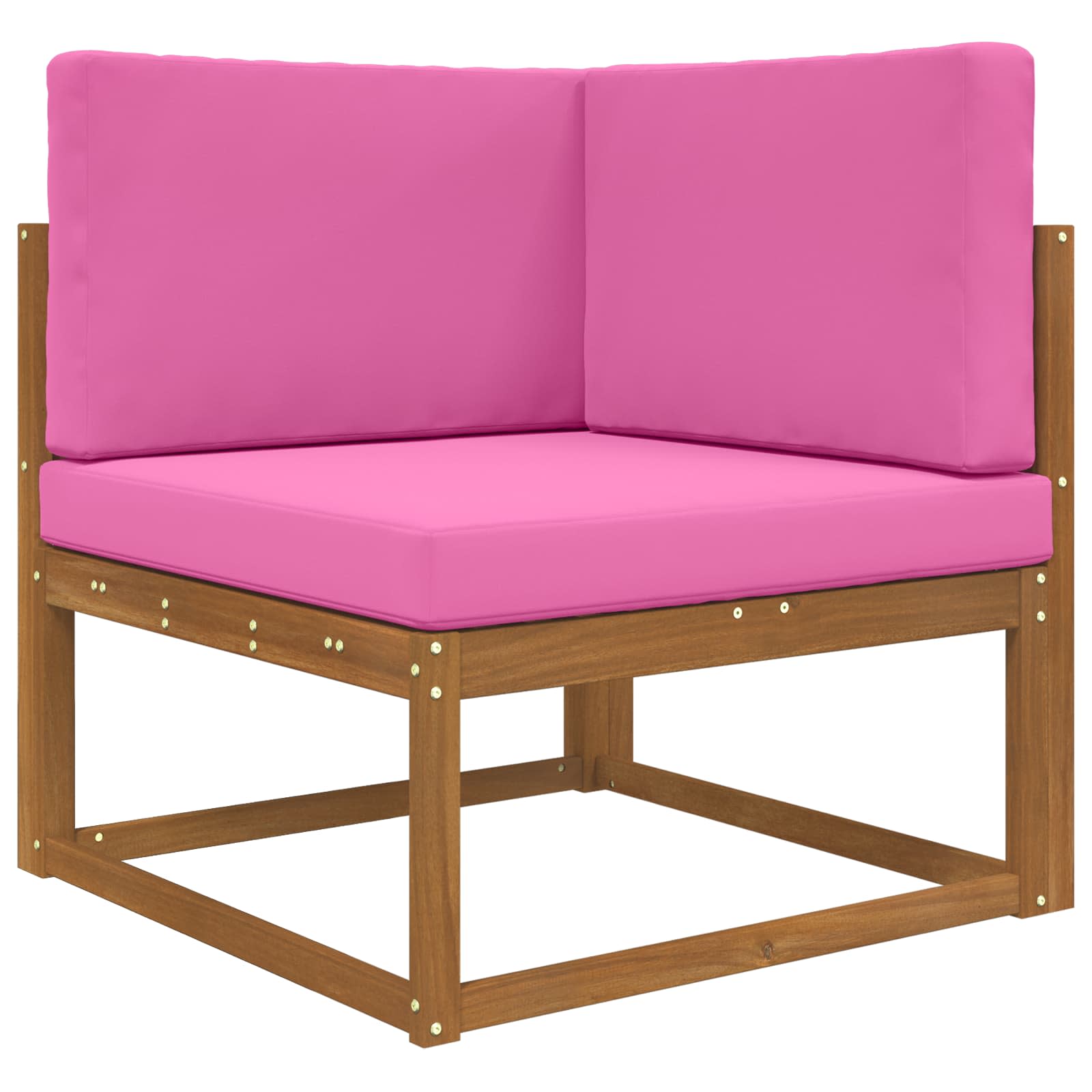 Buiten bankkussen 3 pcs Roze Polyester image 3