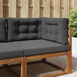 Zunanja blazina za kavč 3 pcs Antracit Poliester