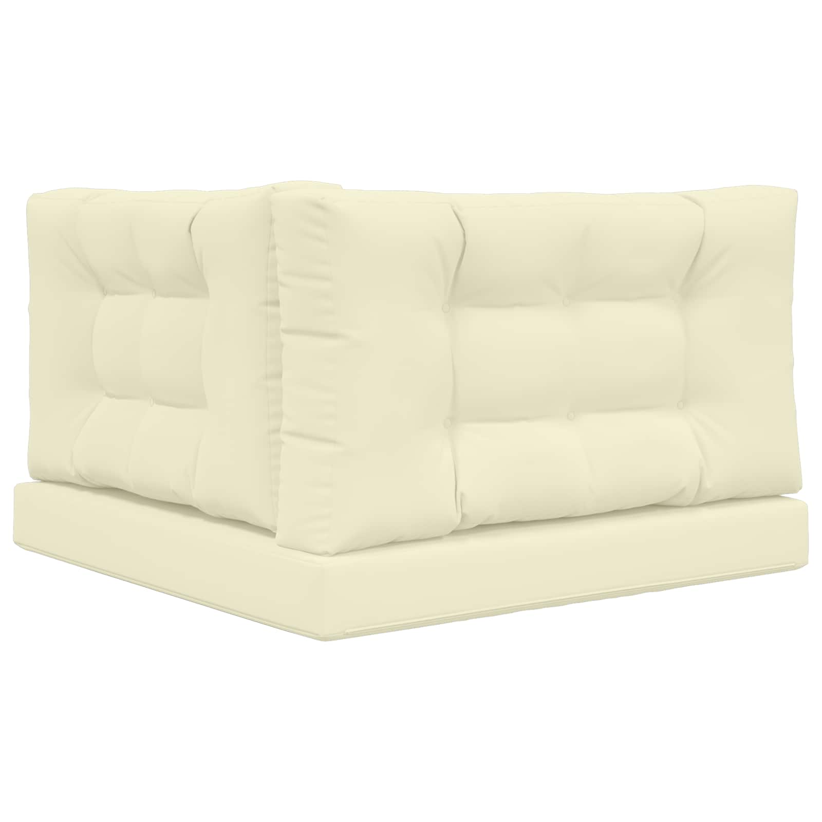 Buiten bankkussen 3 pcs Crème Polyester image 7