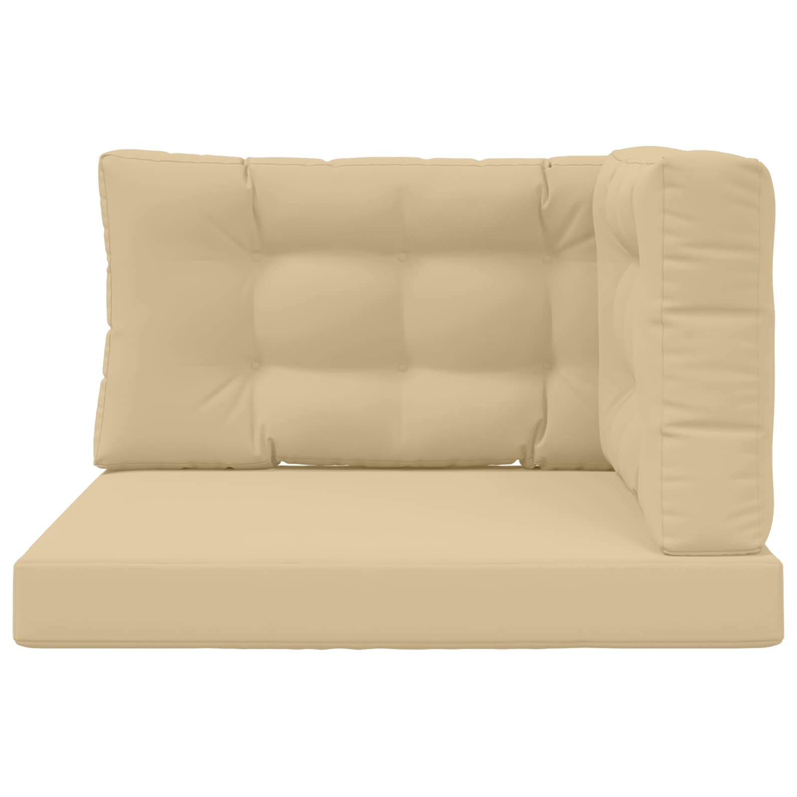 Buiten bankkussen 3 pcs Beige Polyester image 6