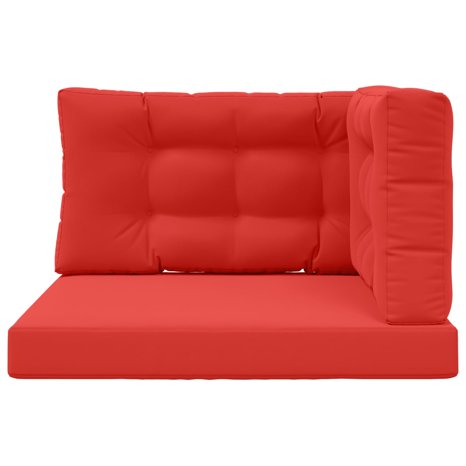 Buiten bankkussen 3 pcs Rood Polyester image 6