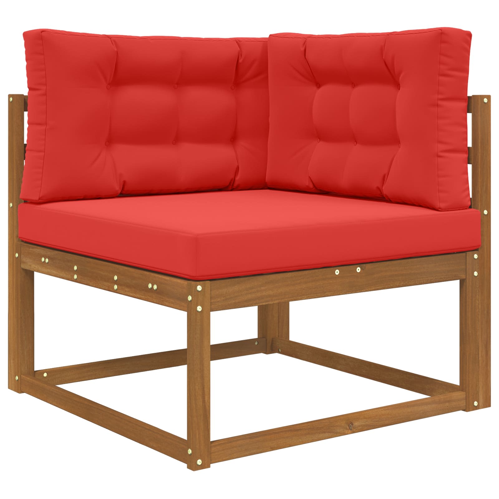 Buiten bankkussen 3 pcs Rood Polyester image 3